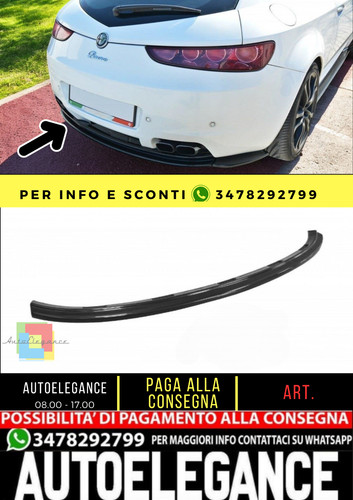Splitter posteriore alfa - splitter,