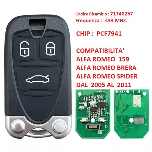 Alfa romeo 159 chiave - romeo,
